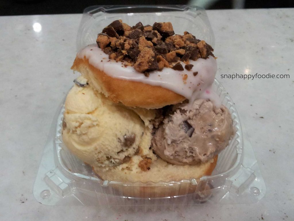 Holey Cream Donut Ice Cream Sandwich