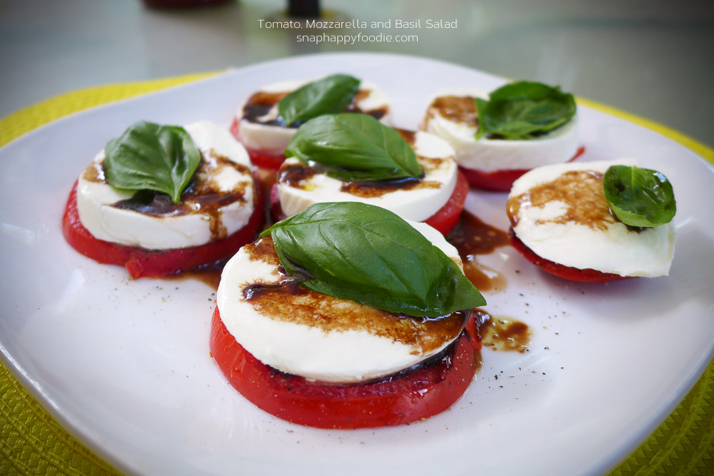 Tomato, Mozzarella and Basil Salad