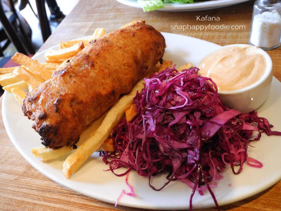 Karadjordjeva - pan seared schnitzel rolled with ham & creamy spread