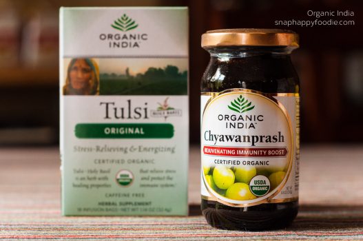 Organic India’s Chyawanprash & Tulsi Tea