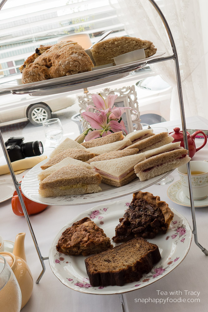 Scones, tea sandwiches and desserts