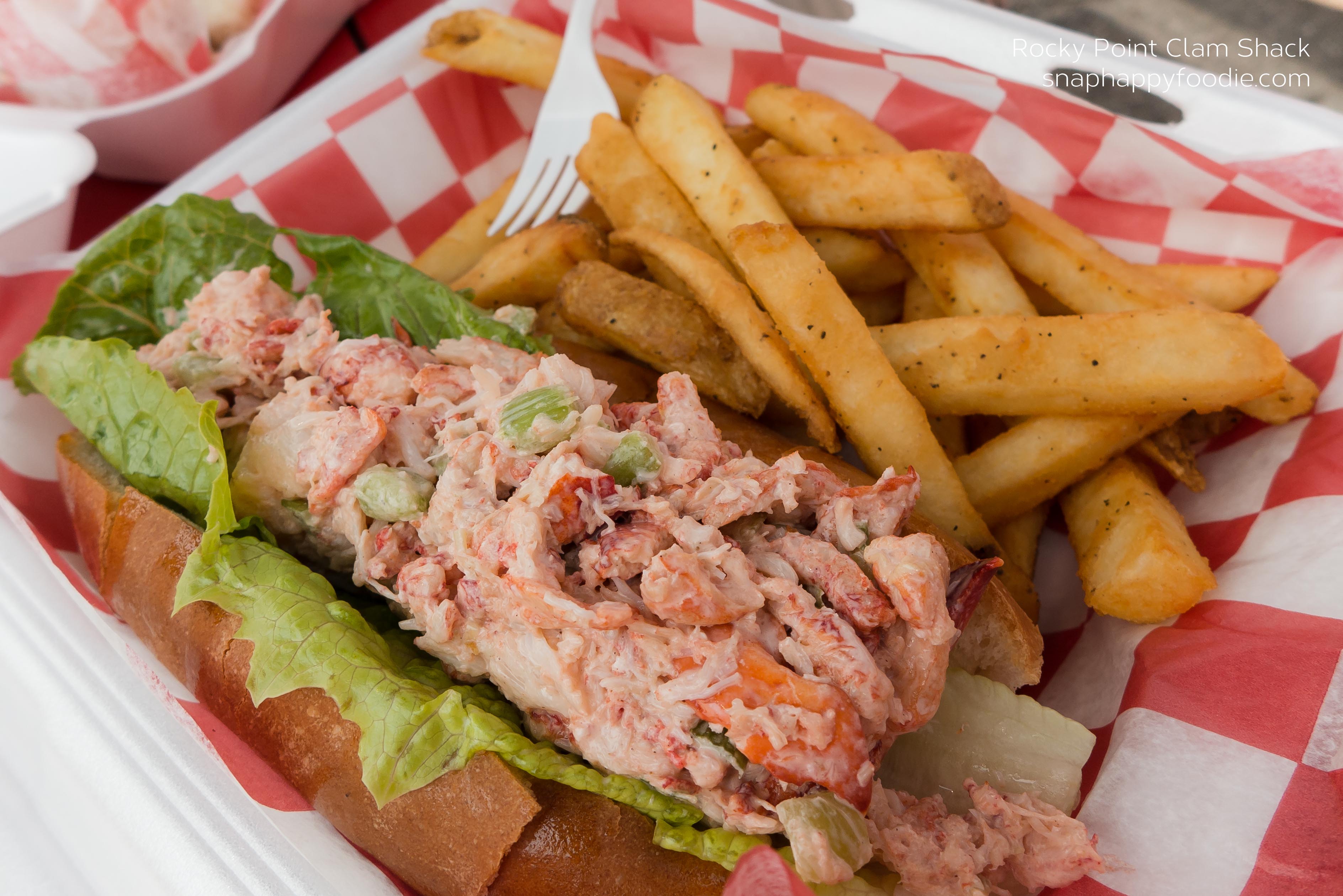 Rocky Point Amazing Lobster Roll tossed in Hellman's Mayo