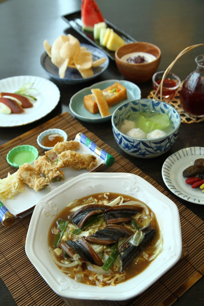 Set C (with eel noodles)