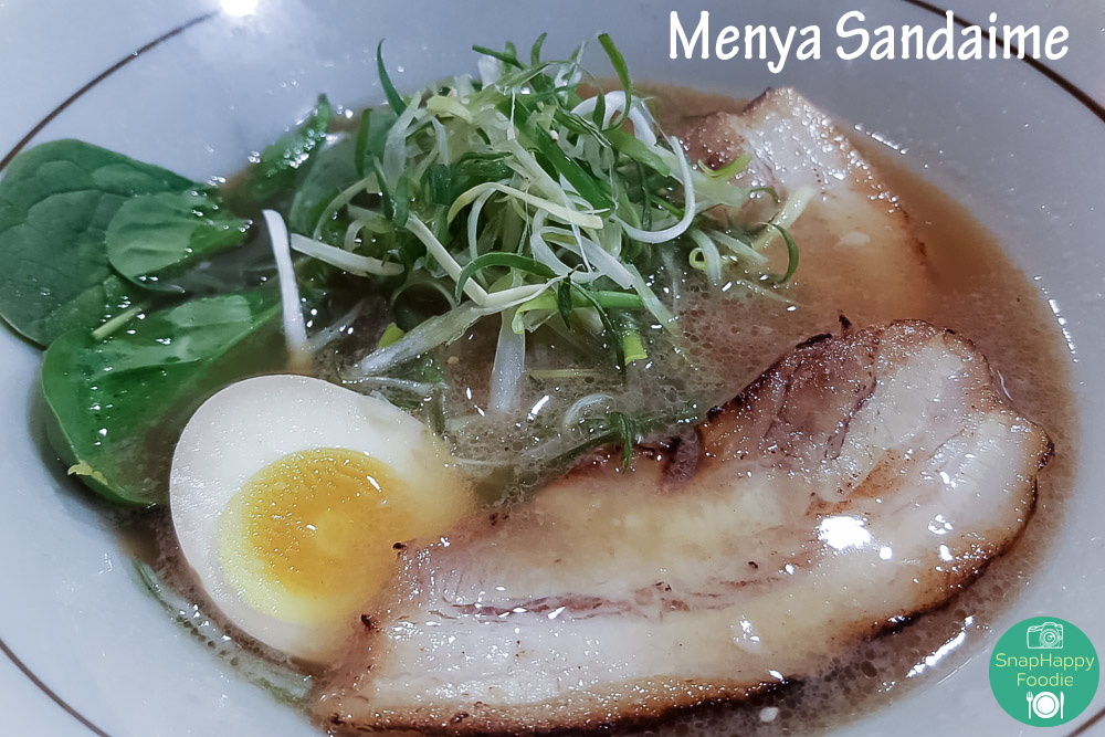 Tonkotsu Ramen from Menya Sandaime