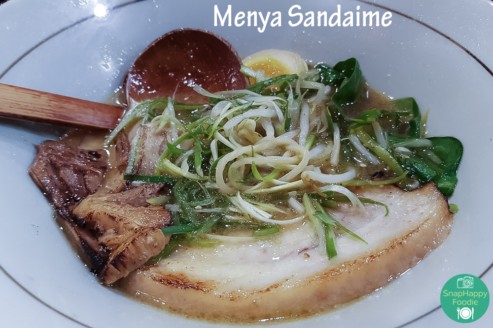 Karakuchi Ramen from Menya Sandaime