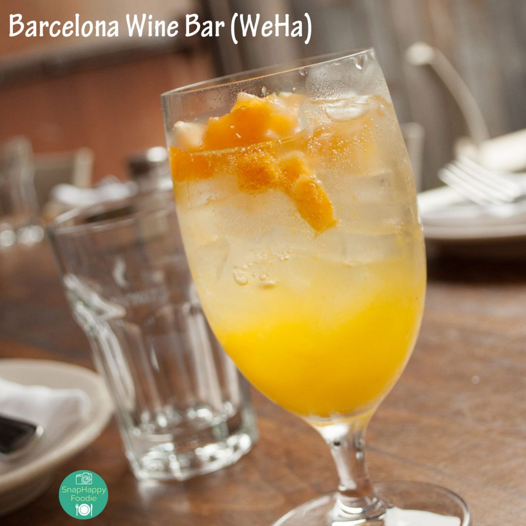 Cava Sangria with BarCava, St. Germain, Triple Sec and Orange Juice